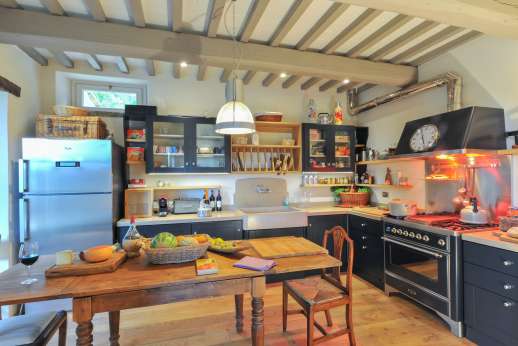 La Palazza Nel Cielo - Modern and well equipped kitchen