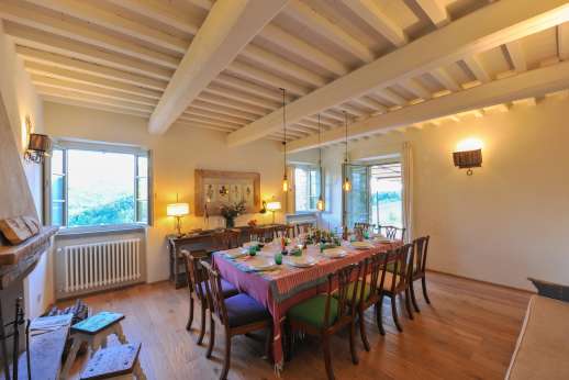 La Palazza Nel Cielo - Another view of the dining room