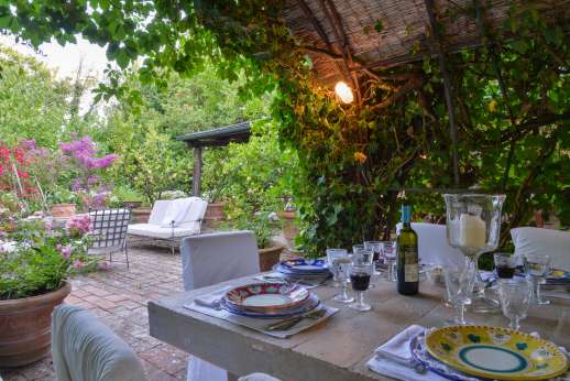 Montesassi - A wonderful garden, offering so many peaceful seating area.