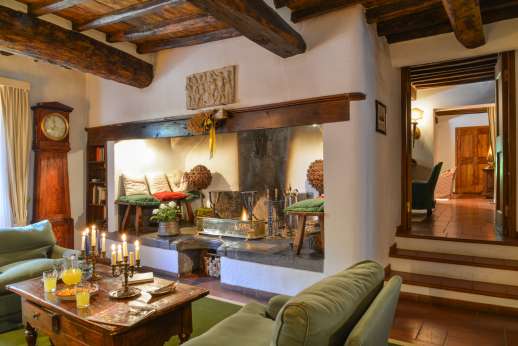 Montesassi - View across the spacious first floor.