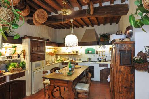 Montesassi -The kitchen.