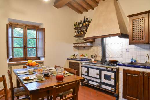 San Leolino - First floor breakfast kitchen