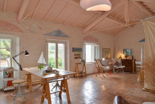 L'Agrumeto dell'Isola - Part of the open plan bedroom