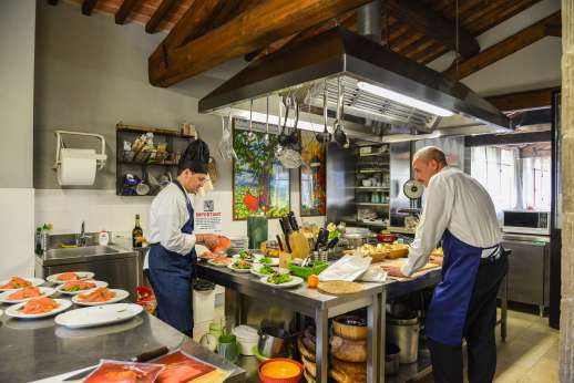 The Estate Of Petroio - Kitchen staff at the villa