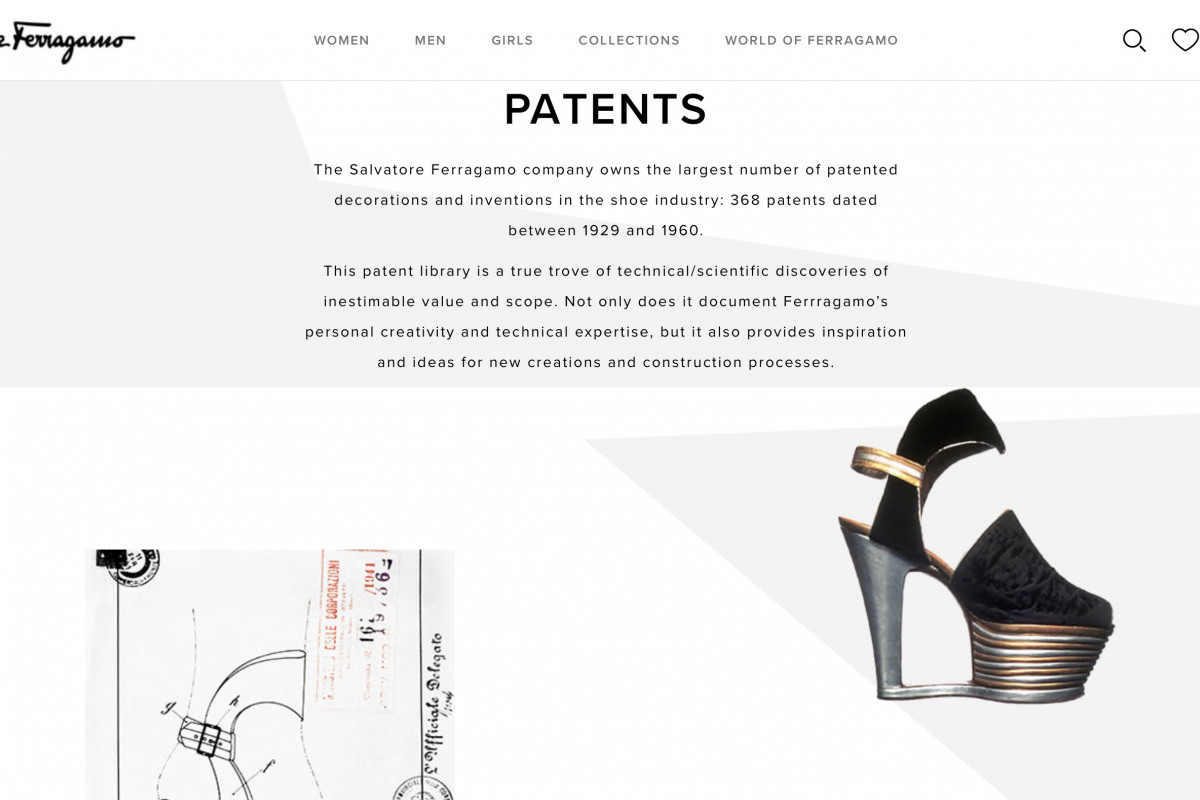 Ferragamo website