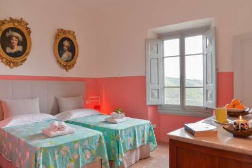 Villa Caprolo - Ground floor twin bedroom