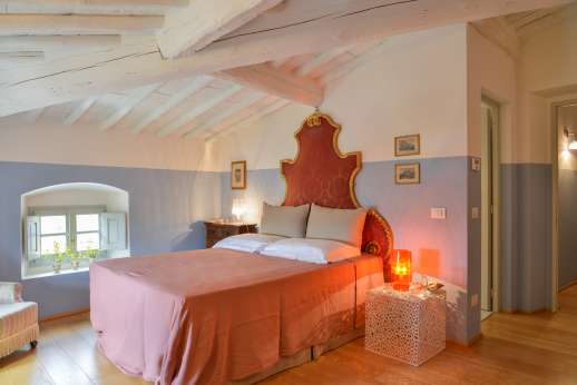 Villa Caprolo - Second floor double bedroom, with geo thermal air conditioning.