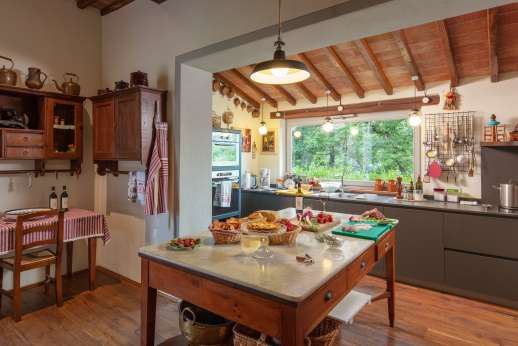 Podere Brogi -The large kitchen