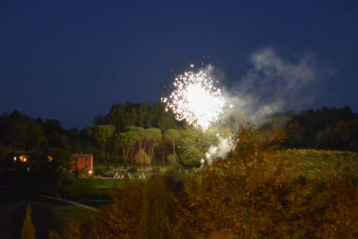 Podere Brogi - Fireworks at the villa