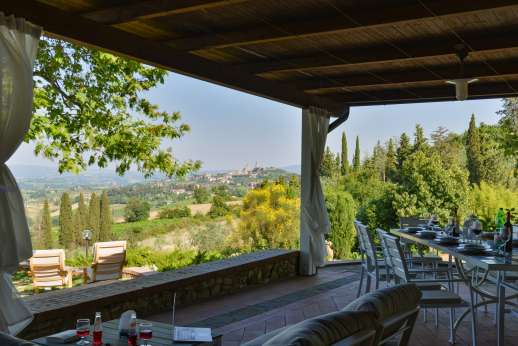 Diaspero -  At the front of the villa a very spacious veranda provides an outdoor dining/sitting area