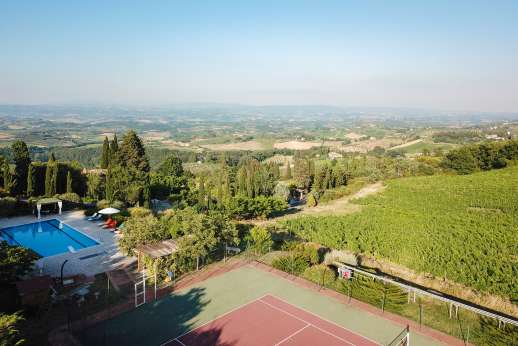 Diaspero - Lots to do at the villa as well as getting lost in its views!