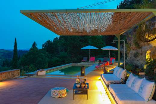 Sul Coccomorlo - The decking in the evening