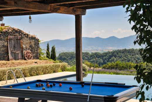 Segreto Gelsomino - Billiards table under the veranda by the pool