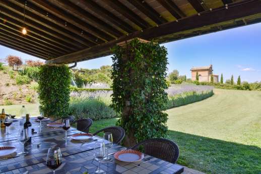 Segreto Gelsomino - Dining loggia which is attached to the kitchen