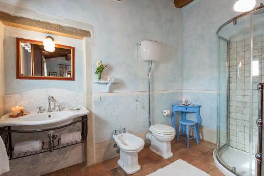 Podere Celli - An en suite bathroom.