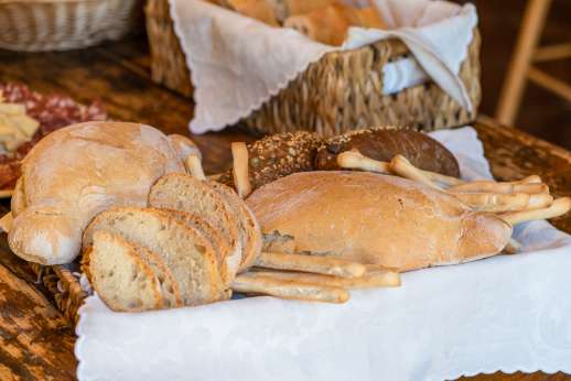 Beautiful fresh bread