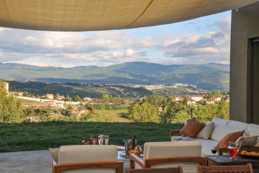 Il Soldano - Views from the villa