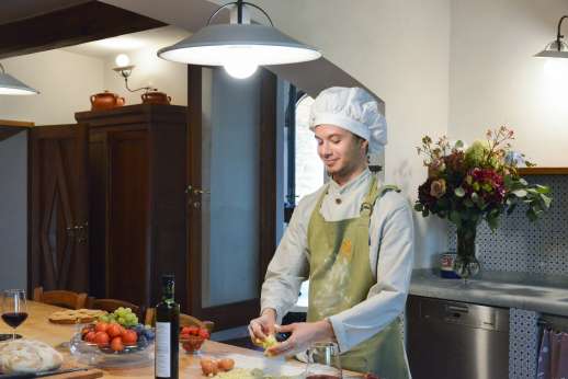 Il Cortile Pratolino (x 15 people) with Staff and Cook - The cook at Il Cortile Pratolino