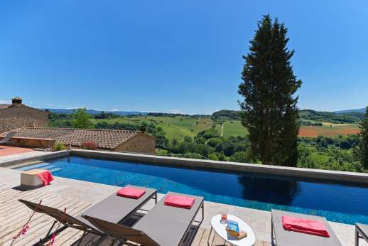 Sul Coccomorlo- Great views from the pool