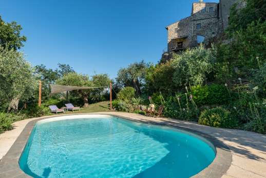 I Ruderi - I Ruderi a tall, narrow stone house perched at the edge of a perfectly preserved and impossibly picturesque medieval village.