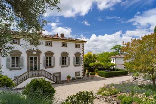 Villa Caprolo - Villa Caprolo, 2km/1 mile from Greve in Chianti, Tuscany.