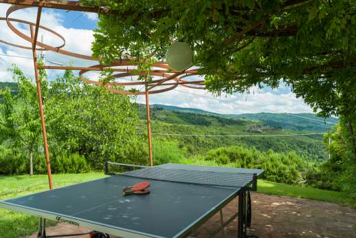 Villa Caprolo - Table tennis with a view!