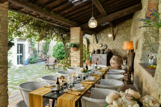 Villa San Martin - Outside dining loggia