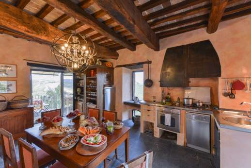 I Ruderi - The dining kitchen