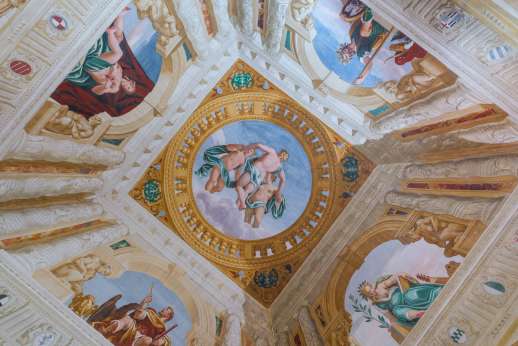 Ca' di Lista - Dinging room ceiling