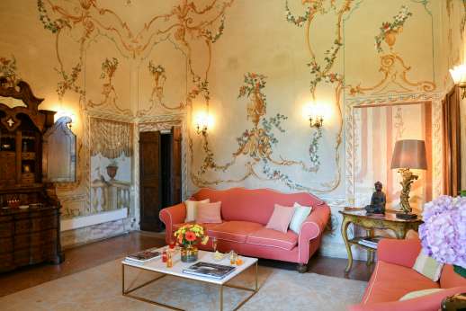 Ca' di Lista - First floor large living room (the drawing room)