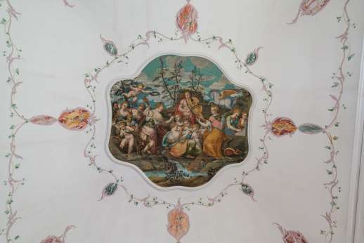 Ca' di Lista - The ceiling in the study