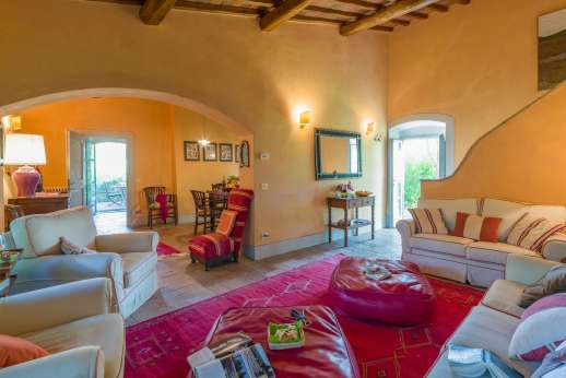 La Sobole -The large ground floor yellow wing sitting room