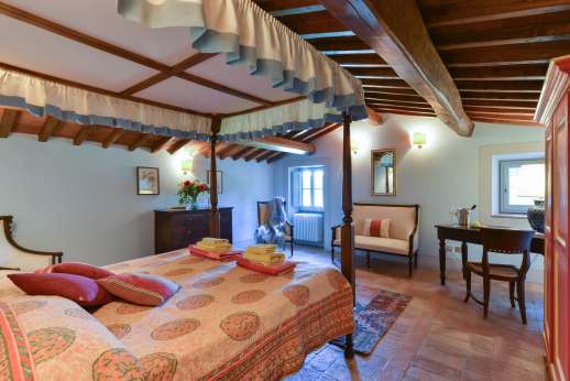 La Sobole - Another view of the blue wing double bedroom