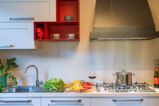 Fontegaia - The kitchen with all the modern amenities