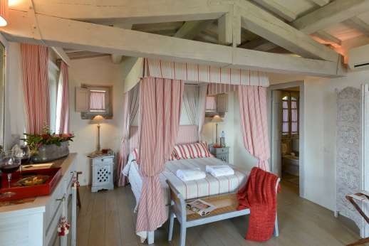 Belsguardo - Entrance from the private terrace air-conditioned double bedroom