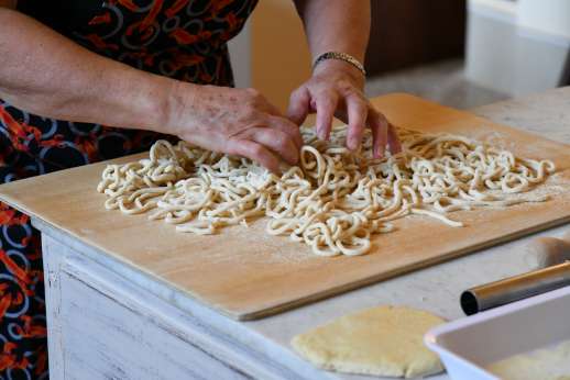 Santa Gelsa - Fresh Italian pasta cooked at the villa