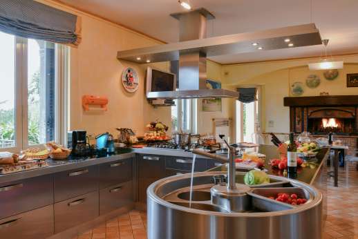 Villa Soele - On the lower ground floor the kitchen