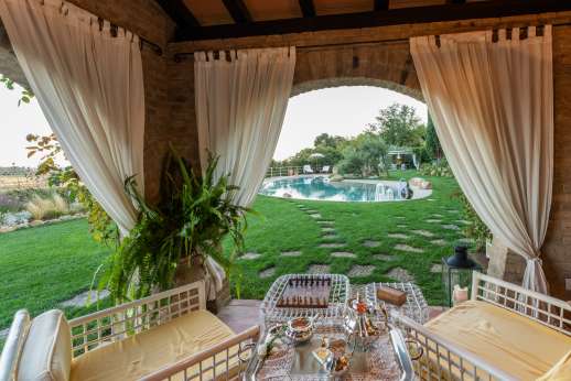 Ca' Dogaressa - Outside seating loggia
