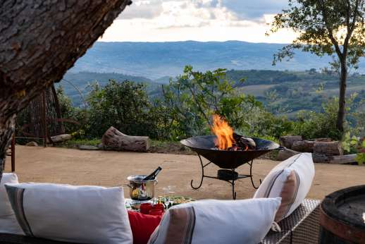 Loliondo - This is where you can enjoy the most beautiful sunsets as dining al fresco in the evening with stunning views of the hills