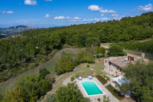 Poggio Tranquillo - The five-hundred-year-old stone walls ooze with character and history