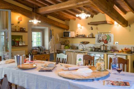 La Sobole - The Yellow wing contains the main and well-equipped kitchen