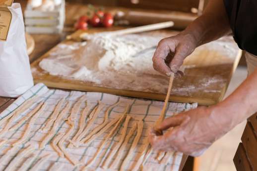 Poggio ai Grilli - Fresh pasta made right in your villa