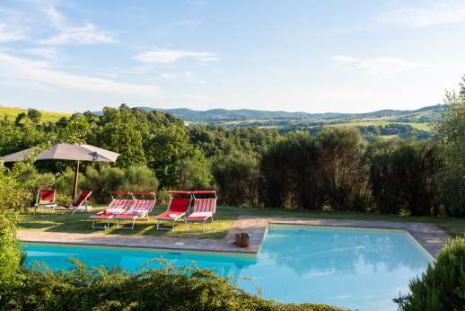 Acqua e Miele - Views from the pool, with shallow padding area