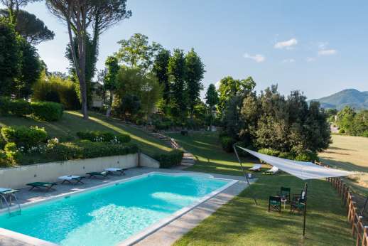 Villa Atena - The large swimming pool, 7.5 x 17 meters/25 x 56 feet.