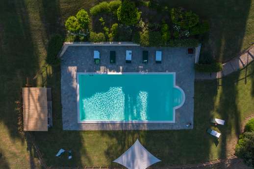 Villa Atena - Forestry first floor, air conditioned double bedroom with ensuite