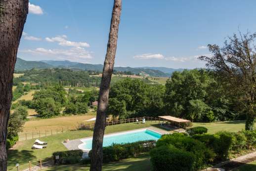 Villa Atena - Amazing views of the tuscan landscape