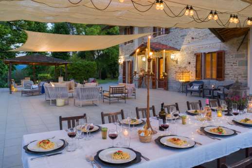 Weddings at Villa Atena - Evenings at Villa Atena.