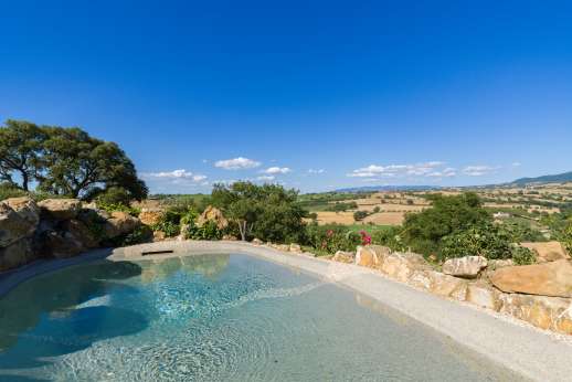 Il Chiesino - View from the hydro-massage hot tub by the guesthouse