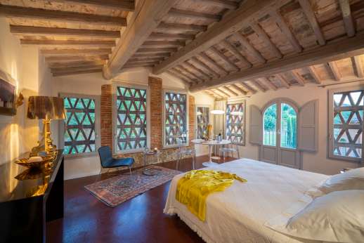 Podere Brogi - Guesthouse air conditioned double bedroom