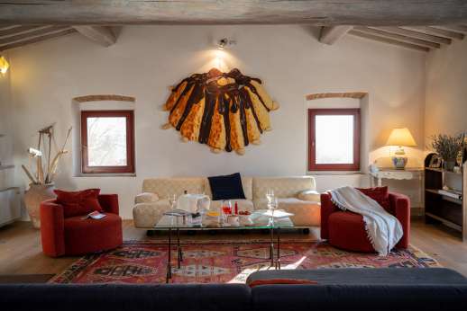 Tenuta Almabrada - Big open plan living room